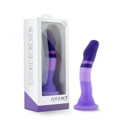 (wd) Avant D2 Purple Rain Mult Color Dildo - Image 1