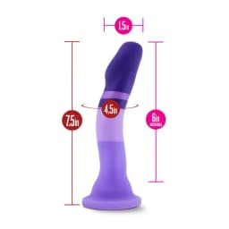 (wd) Avant D2 Purple Rain Mult Color Dildo - Image 7