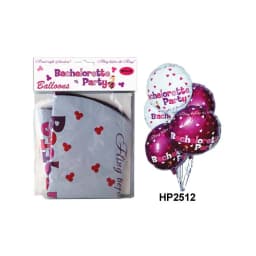 Bachelorette Party Foil Balloons 9pc, image 2