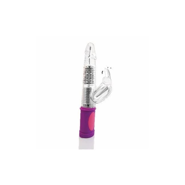 (WD) BFF RIBBED RABBIT PURPLE  - Image 1