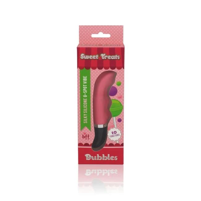 (WD) BFF SWEET TREATS G SPOT V BUBBLES PINK  - Image 1