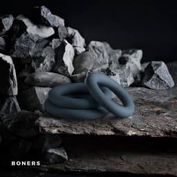 (WD) BONERS 3PC COCK RING SET  - Image 2