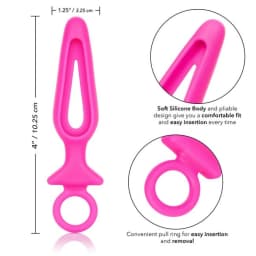 Booty Call Silicone Groov Probe Pink, image 5
