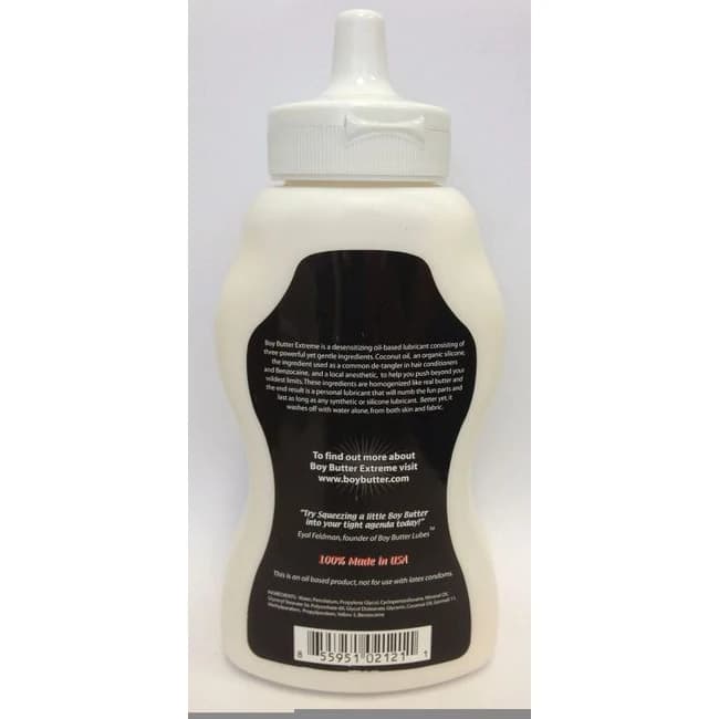 (wd) Boy Butter Extreme 9oz Sq Bottle - Image 1