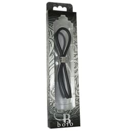 C-Ring Lasso Criss Cross Silicone Black, image 2