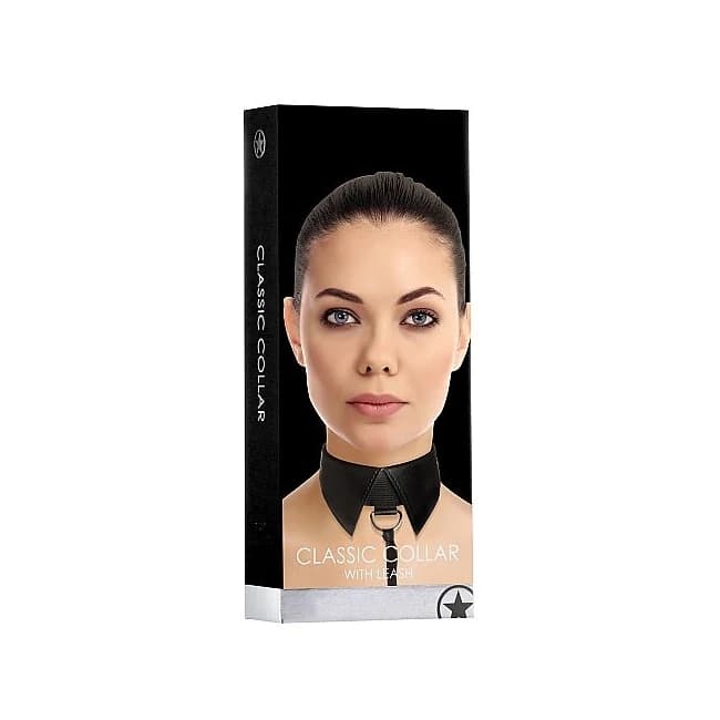 (wd) Classic Collar W/leash Bl - Image 1