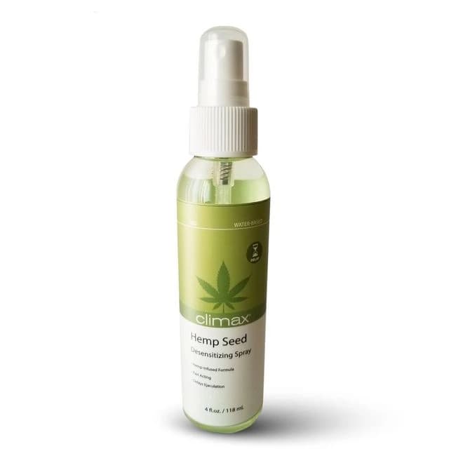 (wd) Climax Hemp Seed Desensit Spray 4oz - Image 1