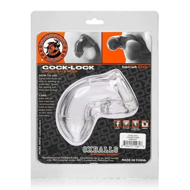 (wd) Cock-lock Chastity Clear - Image 4
