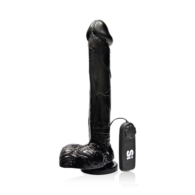 (wd) Cock W/balls W/egg Black - Image 1