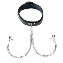 Collar W/ Nipple Clamps, image 1