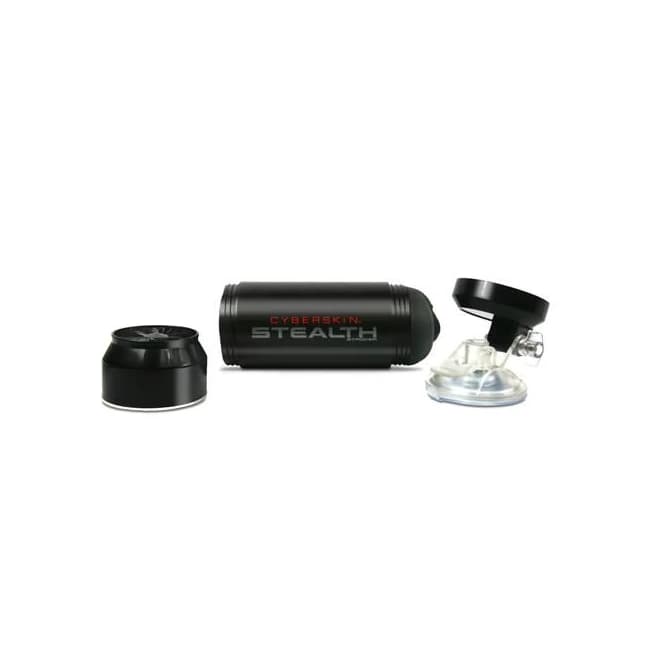 (wd) Cyberskin Stealth Pussy Stroker Black - Image 1