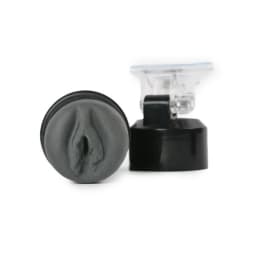 Cyberskin Stealth Pussy Stroker Black, image 3