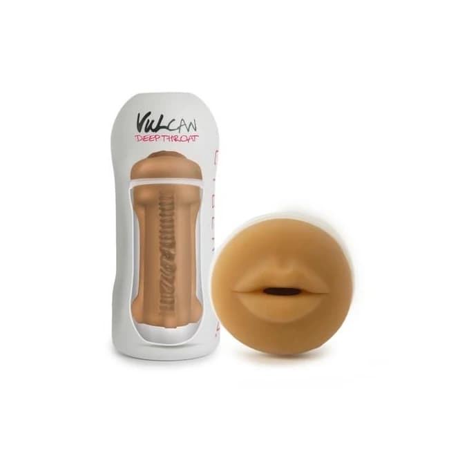 (wd) Cyberskin Vulcan Deep Thr Mocha Stroker - Image 3
