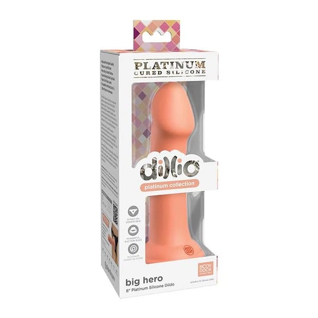(wd) Dillio Platinum 6in Big H Peach - Image 1