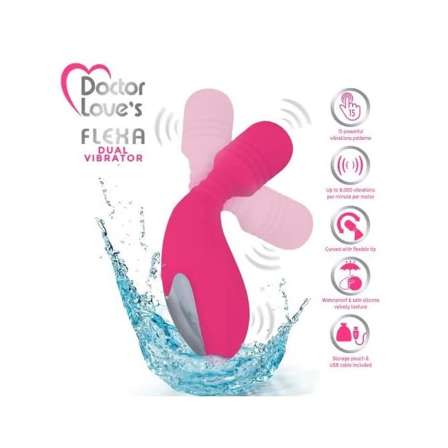 (wd) Doctor Loves Flexa Dual Vibrator - Image 3