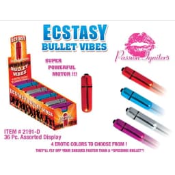 Ecstasy Bullet Vibes 36pc Display, image 1