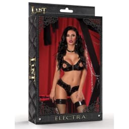 Electra Studded Zip up to Short L/XL, image 3