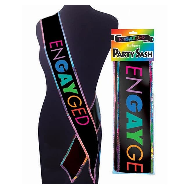 (wd) Engayged Sash - Image 1