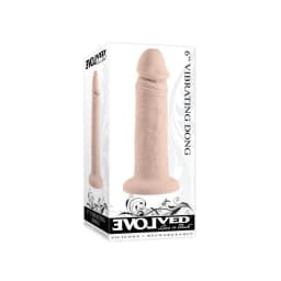 Evolved 6in Girthy Vibrat Dong Light, image 3