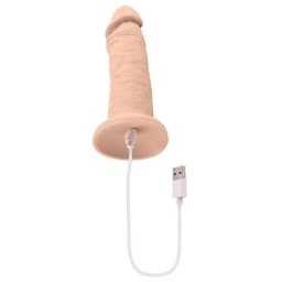 Evolved 6in Girthy Vibrat Dong Light, image 8