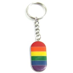 Gaysentials Enamel Key Ch Flag, image 2