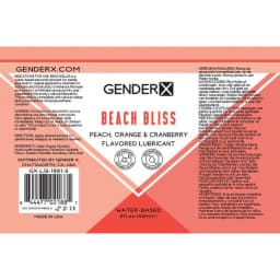 (wd) Gender X Beach Bliss Flav Lube 2 Oz - Image 4