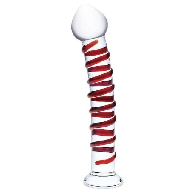 (wd) Glas 10 Mr. Swirly Dildo " - Image 1