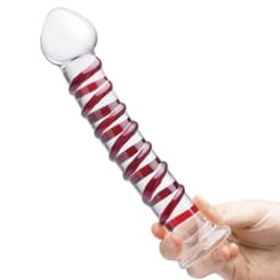(wd) Glas 10 Mr. Swirly Dildo " - Image 3