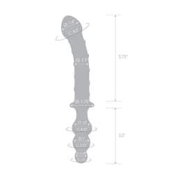 Glas 10 Twister Dual-End Dildo ", image 5