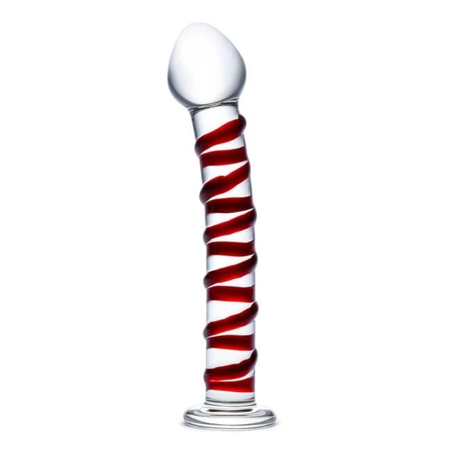 (wd) Glas 8 Mr. Swirly Dildo " - Image 1