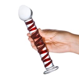(wd) Glas 8 Mr. Swirly Dildo " - Image 2