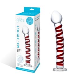 (wd) Glas 8 Mr. Swirly Dildo " - Image 5