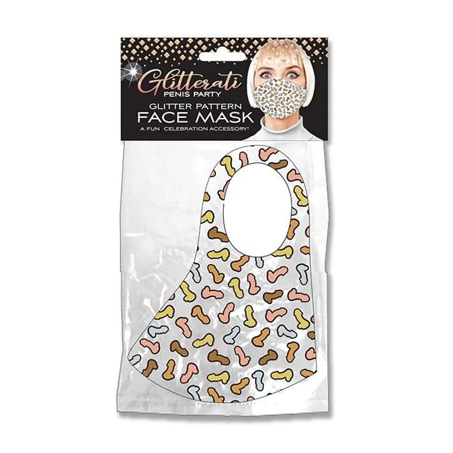 (wd) Glitterati Face Mask - Image 1