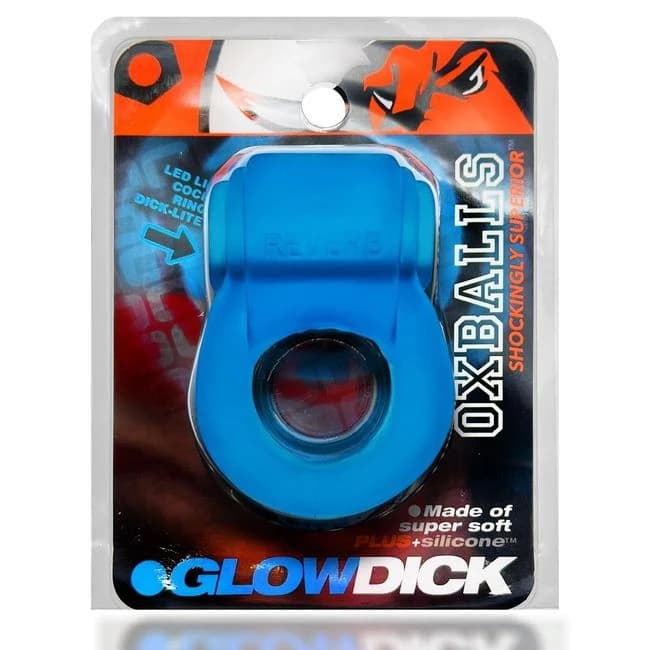 (WD) GLOWDICK C-RING BLUE ICE  - Image 1