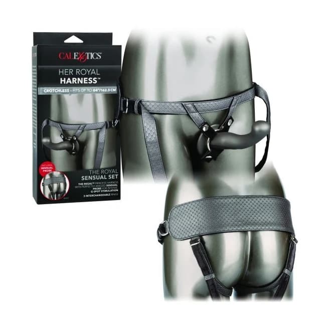 (wd) Her Royal Harness the Roy Sensual Set - Image 1