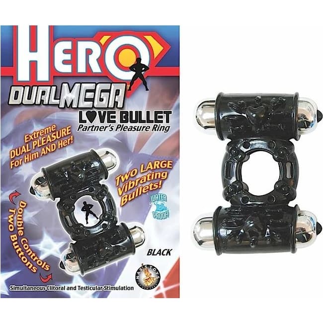 (wd) Hero Dual Mega Love Bulle Black - Image 1