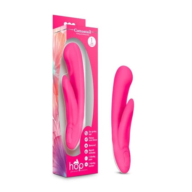 (wd) Hop Cottontail Hot Pink - Image 1