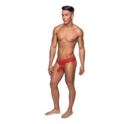Hose Thong Red Small/ Med, image 1
