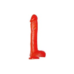Ignite Cock w/ Balls 9in R Suction Cup, image 1