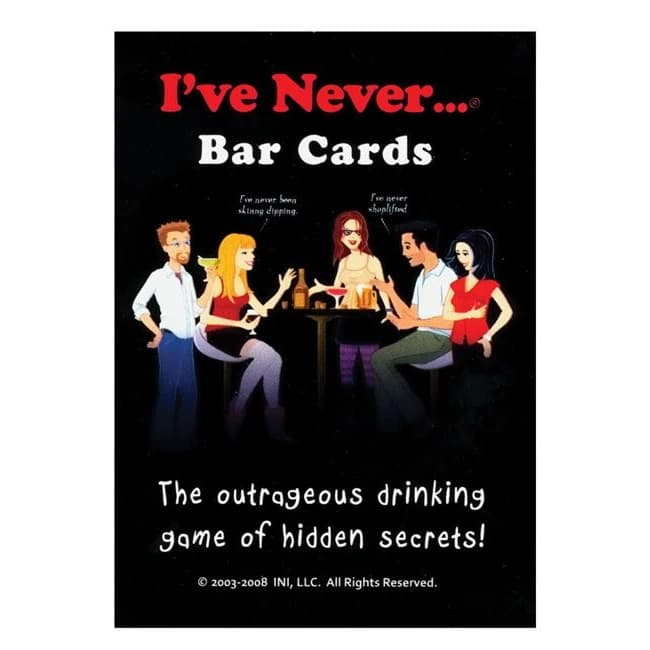 (wd) Ive Never Bar Cards - Image 1