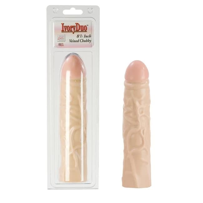 (wd) Ivory Duo 8.5in Veined Ch Dong - Image 1