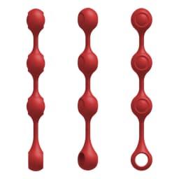 Kink Weighted Silicone an Balls Red, image 3
