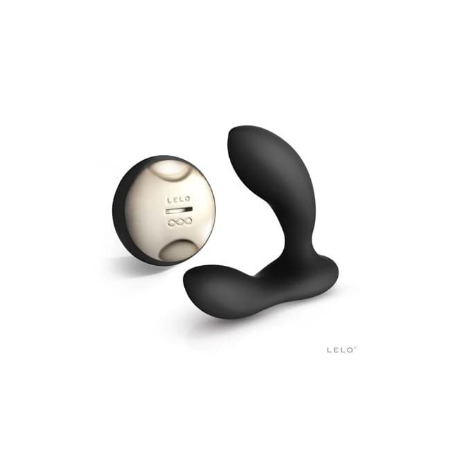 (wd) Lelo Hugo Black Prostate Massager (net) - Image 1