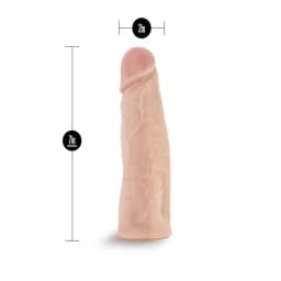 Lock on 7in Realistic Loc Dildo Vanilla, image 3
