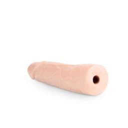 Lock on 7in Realistic Loc Dildo Vanilla, image 4
