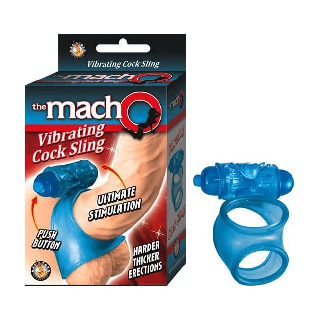(WD) MACHO COCKSLING BLUE  - Image 1