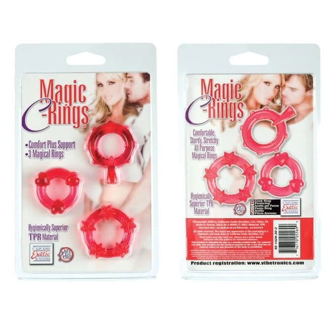 (wd) Magic C Rings Red - Image 1