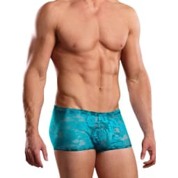 Mini Short Neon Lace Turq, image 2