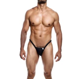 (wd) Mob Y Buns Thong Black La - Image 5