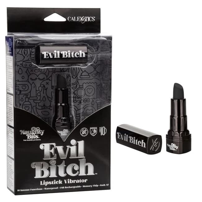 (wd) Naughty Bits Evil Bitch Lipstick Vibe - Image 1